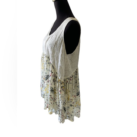 NWT Mystree Amanda Wildflower Tunic/Mini Tank Dress, Size Medium - Picture 2 of 5